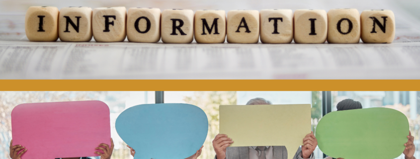 information ou opinion